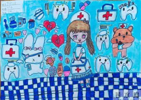 “微笑东营 齿绘未来”东营区首届爱牙杯儿童绘画大赛作品展览