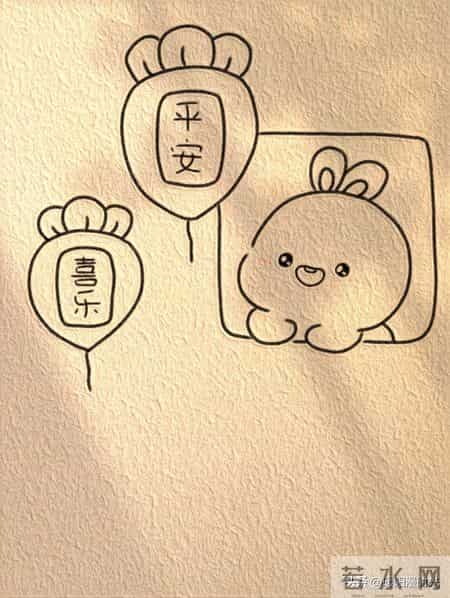 小白爱画画分享儿童简笔画