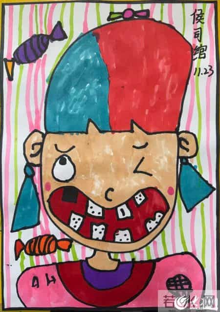 “微笑东营 齿绘未来”东营区首届爱牙杯儿童绘画大赛作品展览