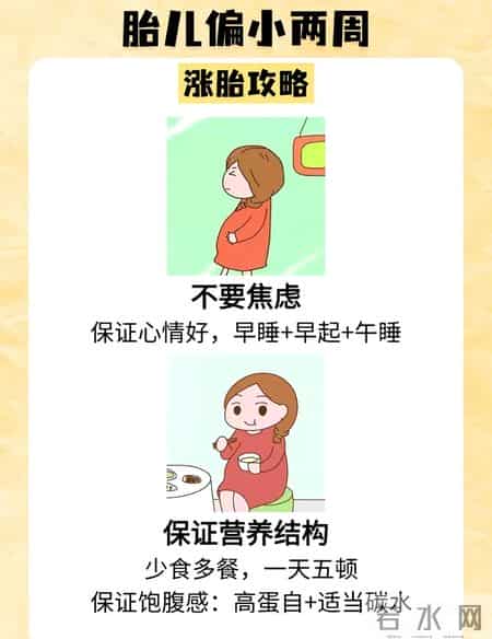 胎儿偏小两周别慌！这份涨胎攻略帮你快速补回来