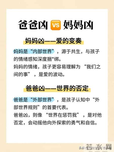 爸爸凶比妈妈凶更可怕