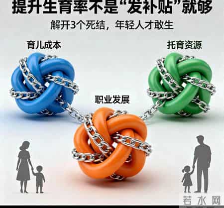 提升生育率不是“发补贴”就够：解开3个死结，年轻人才敢生