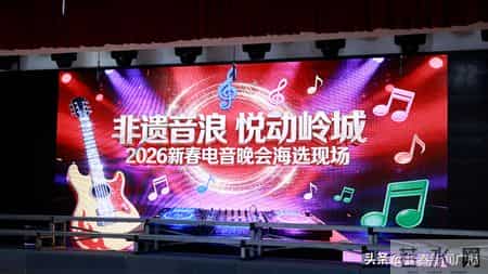 “非遗音浪 悦动岭城”2026新春电音晚会海选活动圆满落幕