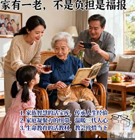 家有80岁以上老人，不是负担是福报！这3个好处很多人没看透