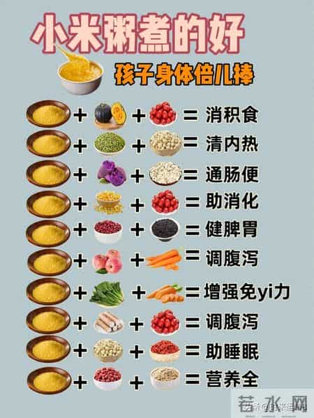 宝宝健脾养胃粥合集 软烂好吸收 新手爸妈零失败