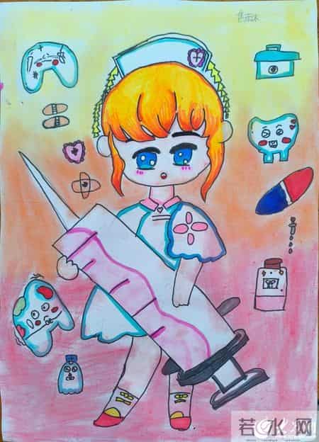 “微笑东营 齿绘未来”东营区首届爱牙杯儿童绘画大赛作品展览