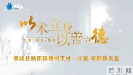 以术立身 以善立德：河南襄城县颍阳镇槐树王村一分室 军都鼻炎堂王军都