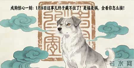 戌狗惊心一刻：1月8日这事儿终于藏不住了！是福是祸全看你怎么接
