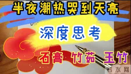 半夜潮热哭到天亮？藏在后半辈子里的幸福，石膏 竹茹 玉竹