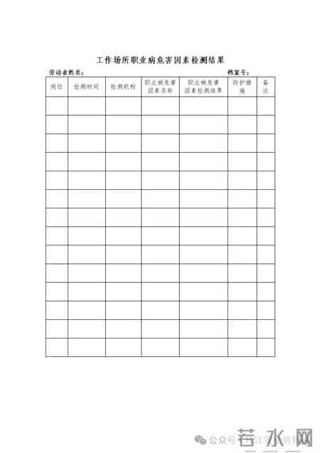 【18】员工个人档案资料模板
