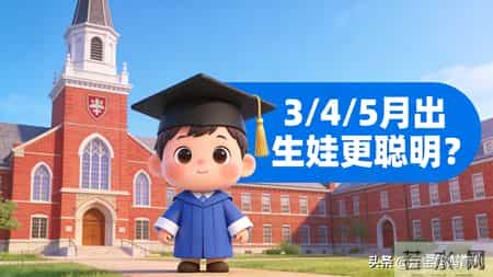 哈佛大学：出生月份影响孩子智商，一年有3个月份出生的娃很聪明