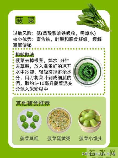 宝宝辅食排敏指南