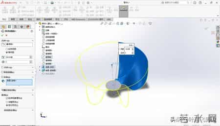 solidworks可乐瓶底建模练习