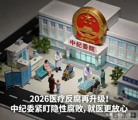 2026医疗反腐再升级！中纪委紧盯隐性腐败，就医更放心
