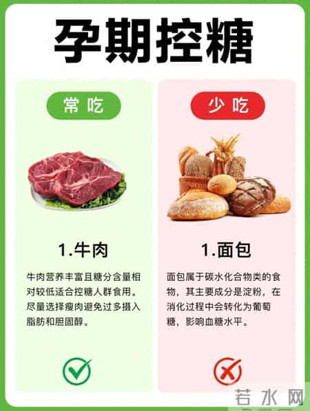 孕期控糖别瞎吃！这份饮食清单帮你稳控血糖不踩坑。