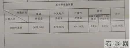 实例解析海南企业职工《基本养老保险待遇核定表》