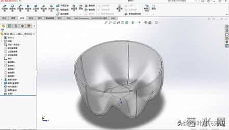 solidworks可乐瓶底建模练习