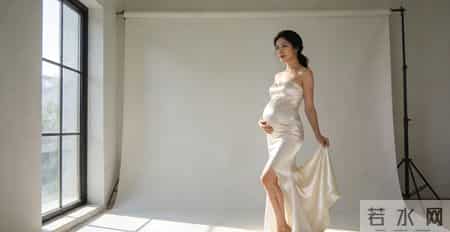 1月6日汪小菲老婆拍孕照！8月孕肚光滑，一顿五菜三汤太滋润