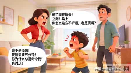 当娃顶嘴时，他真正想捍卫的不是对错，是那枚正在成型的“自我”