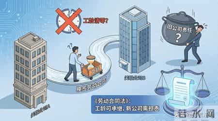 关联公司换签劳动合同，工龄就清零了？新公司会替旧公司背锅吗