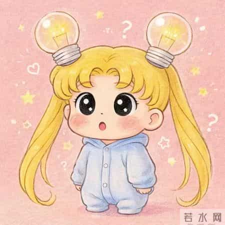 彩铅小可爱头像～美少女战士