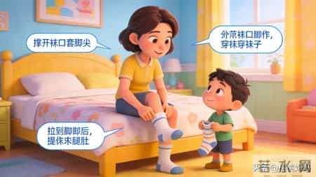4岁娃穿袜子还要喂饭？宝妈亲测1周，娃自理能力爆棚