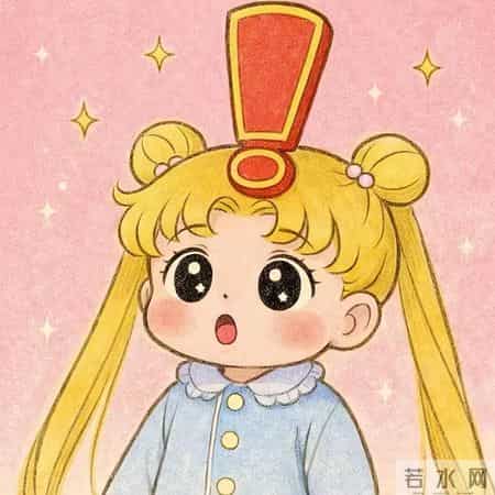 彩铅小可爱头像～美少女战士