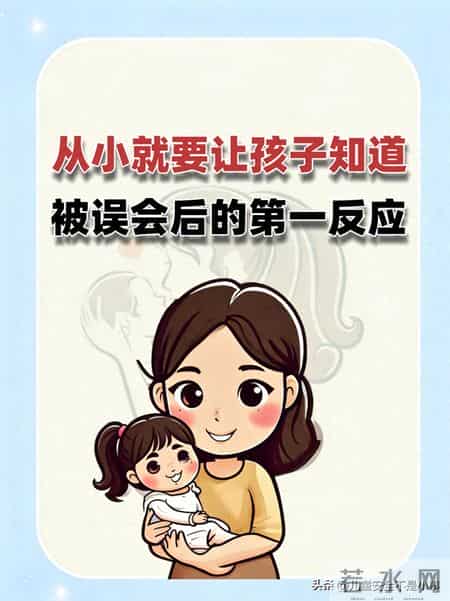 从小就要让孩子知道：被误会后的第一反应