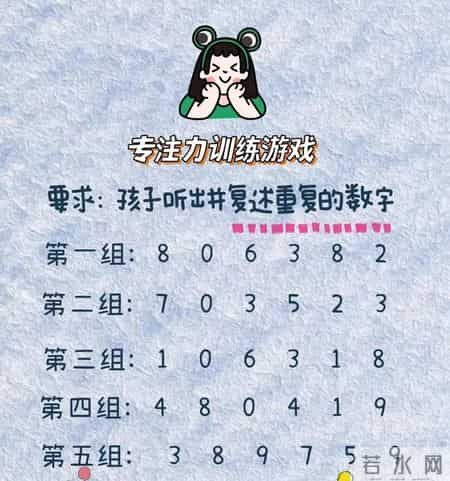 3-6岁孩子专注力差？5个小游戏轻松练，家长快收藏