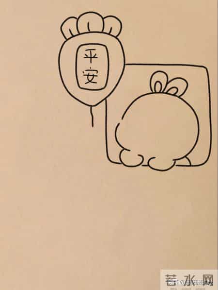 小白爱画画分享儿童简笔画