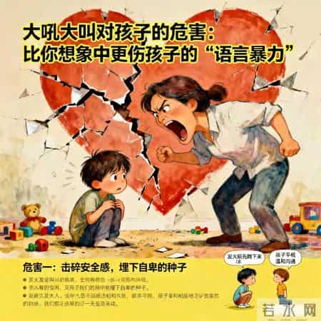 别再大吼大叫了！这些话比你想象中更伤孩子的“语言暴力”