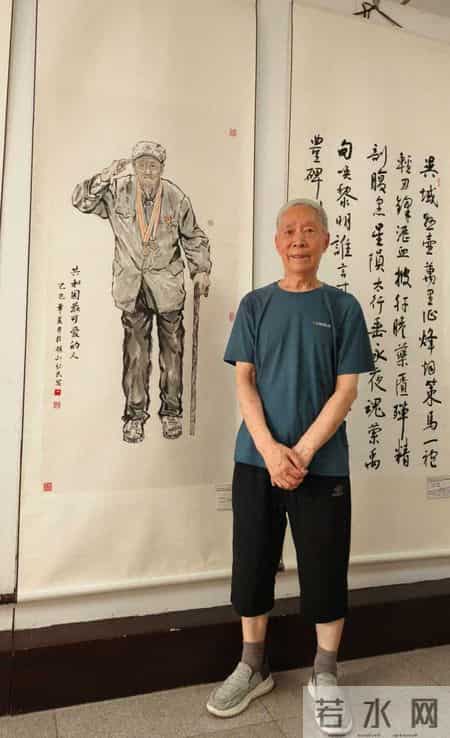 丁纪民人物国画作品欣赏