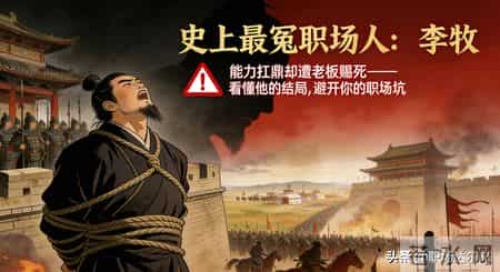 史上最冤员工：李牧—遭猜忌被老板赐死，看懂避开你的职场大坑！