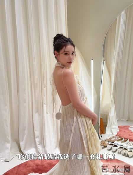 马筱梅首晒孕肚，很瘦孕期只胖了肚子，已经给孩子准备好了婴儿房