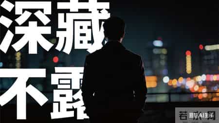 真正厉害的人，从不亮底牌，一般都说反话