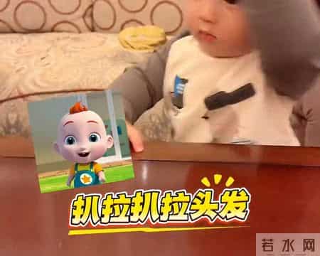 小缇安戴了新帽子宝宝