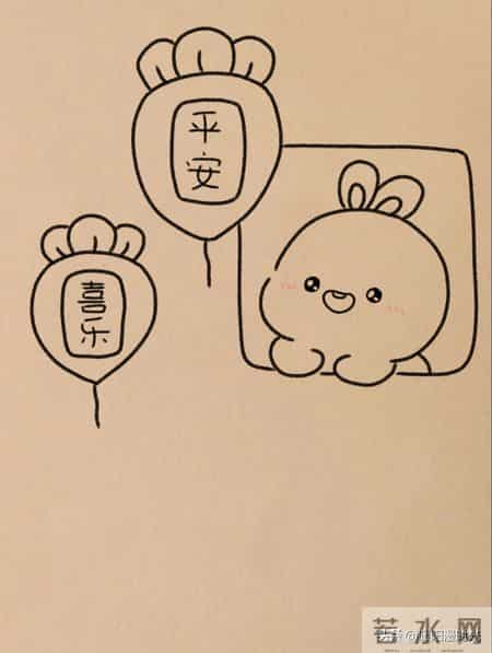 小白爱画画分享儿童简笔画