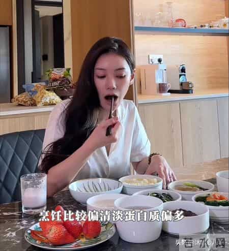 马筱梅孕期三大争议：孕 8 月肚小 睡到下午 1 顿 10 菜，摆拍痕迹太明显