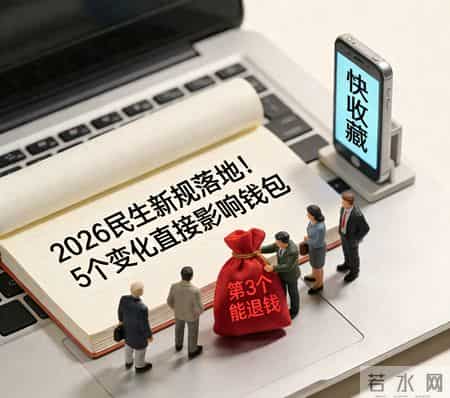2026民生新规落地！5个变化直接影响钱包，第3个能退钱，快收藏