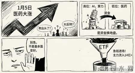 医药板块突然大涨，是反转来了，还是主力在玩这一手？