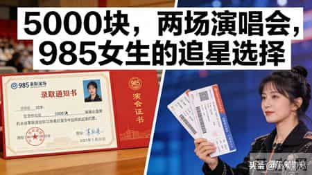 大三女生半月逃课？花5000连追两场演唱会！妈气到失眠：这学白上