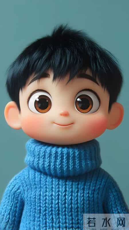 别滑！超全卡通大头娃娃合集，萌到想all in