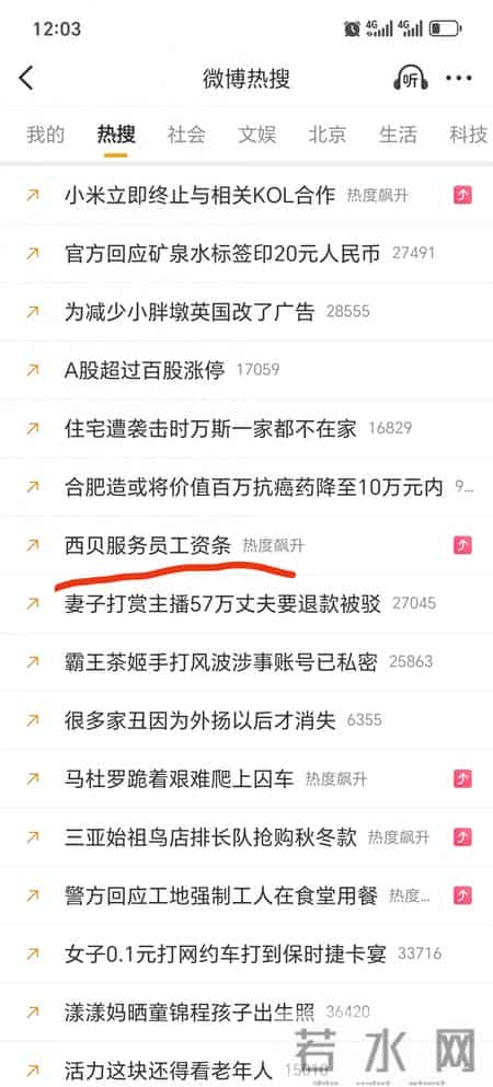 西贝又又又上热搜：这次是服务员工资过万…
