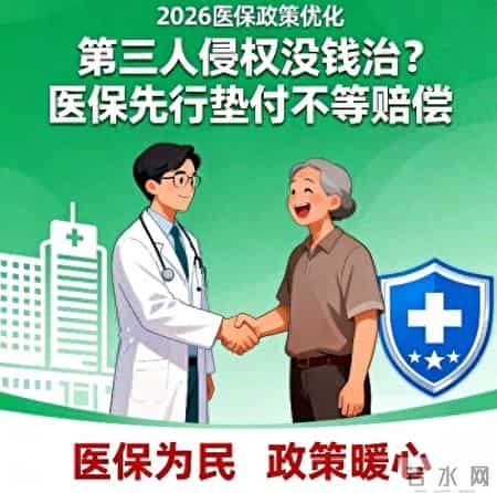 2026医保政策的优化：第三人侵权没钱治？医保先垫付，不用等赔偿
