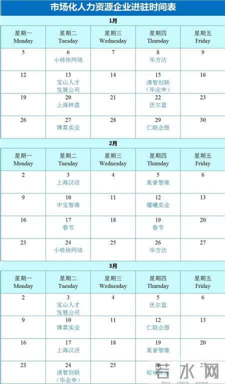 HR速看！宝山科创人才港“市场化引才服务专窗”2026年第一季度排期发布