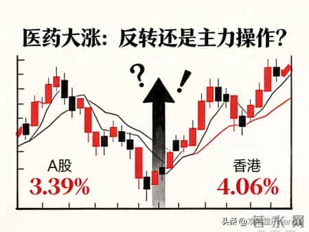 医药板块突然大涨，是反转来了，还是主力在玩这一手？