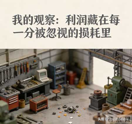 一个配件厂的逆袭：我只帮老板算清了一笔“隐形成本”账