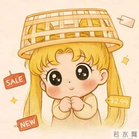 彩铅小可爱头像～美少女战士