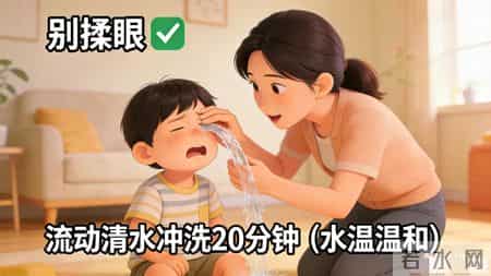 502胶水溅进孩子眼睛，妈妈30分钟救娃视力，医生：回家吧