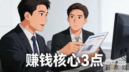 人人都想赚钱，撕开真相：赚钱的核心就3点，悟透少走5年弯路